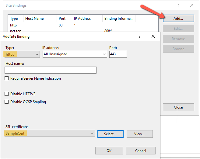 How to Configure Secure Socket Layer (SSL) in IIS | Rockton Software