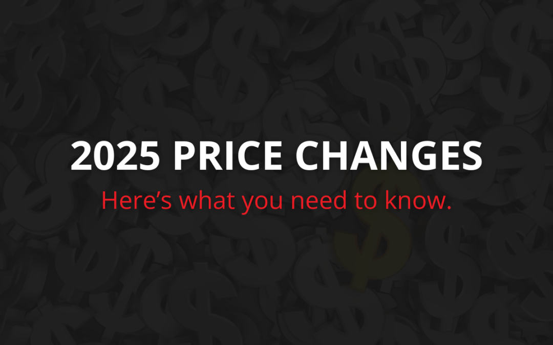 2025 Price Change